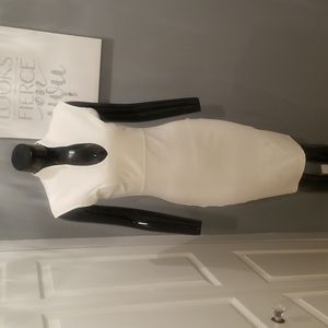 Privy Off-White Bodycon Dress